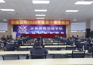 骨干培訓(xùn)強(qiáng)素質(zhì)  提升能力促發(fā)展——宗保公司召開“2020年度骨干