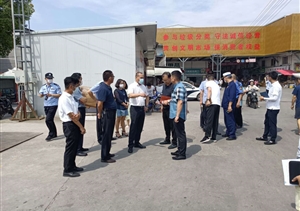 書記慰問受贊揚  激勵作為勇?lián)?dāng)——新區(qū)領(lǐng)導(dǎo)慰問三林市容項目隊