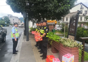 高溫送涼暖人意   領(lǐng)導(dǎo)慰問受激勵(lì)——甲方領(lǐng)導(dǎo)對浙江民泰駐徑山項(xiàng)